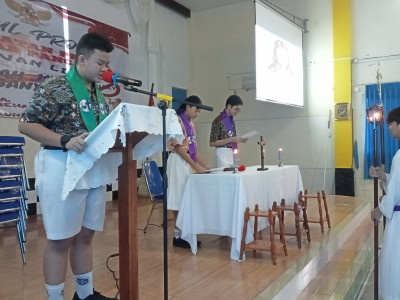 JALAN SALIB BERSAMA DI AULA