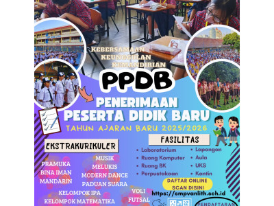 PENERIMAAN PESERTA DIDIK BARU TAHUN AJARAN 2025/2026